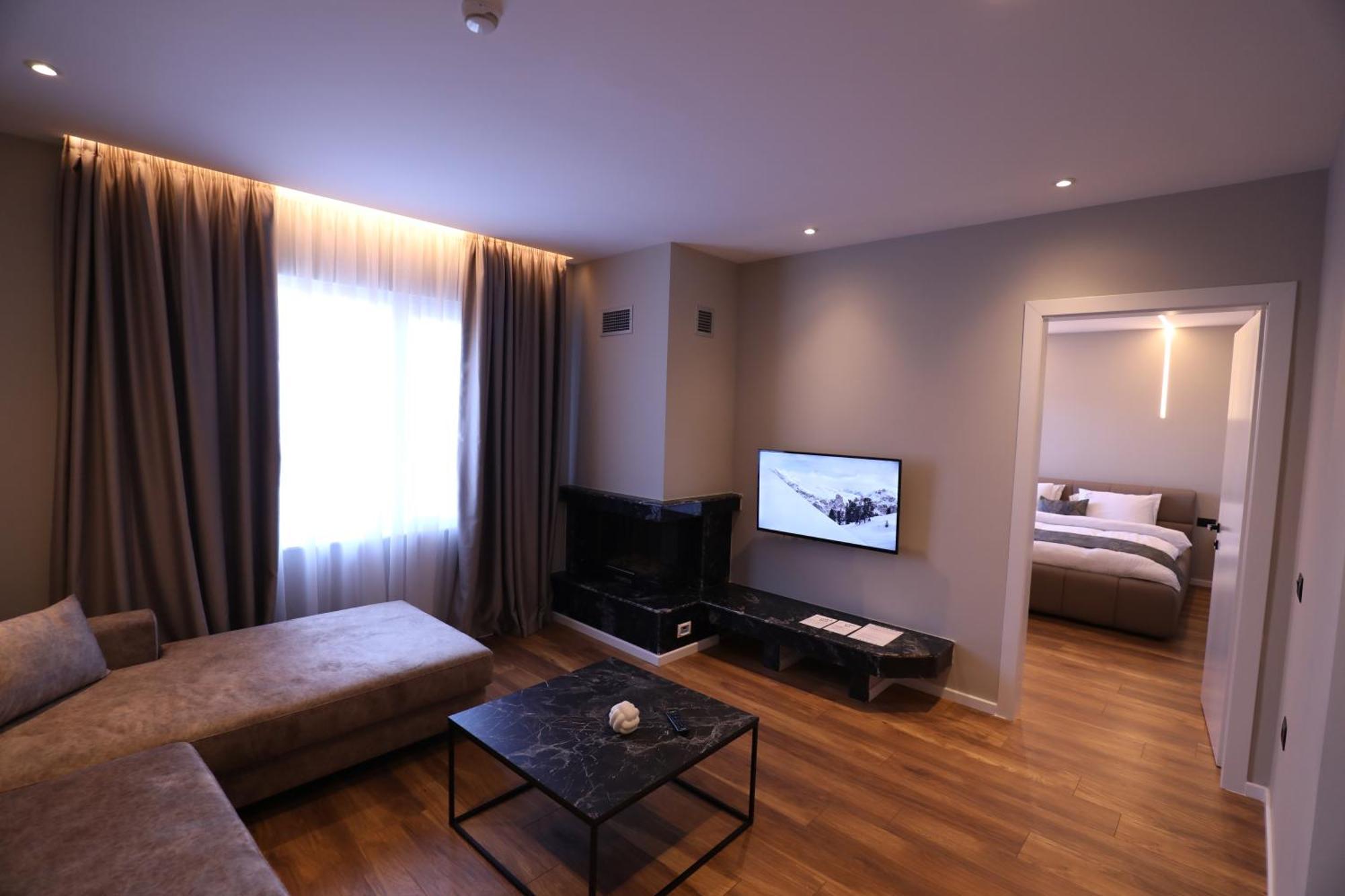 Dallga Suites Tushemisht Bagian luar foto