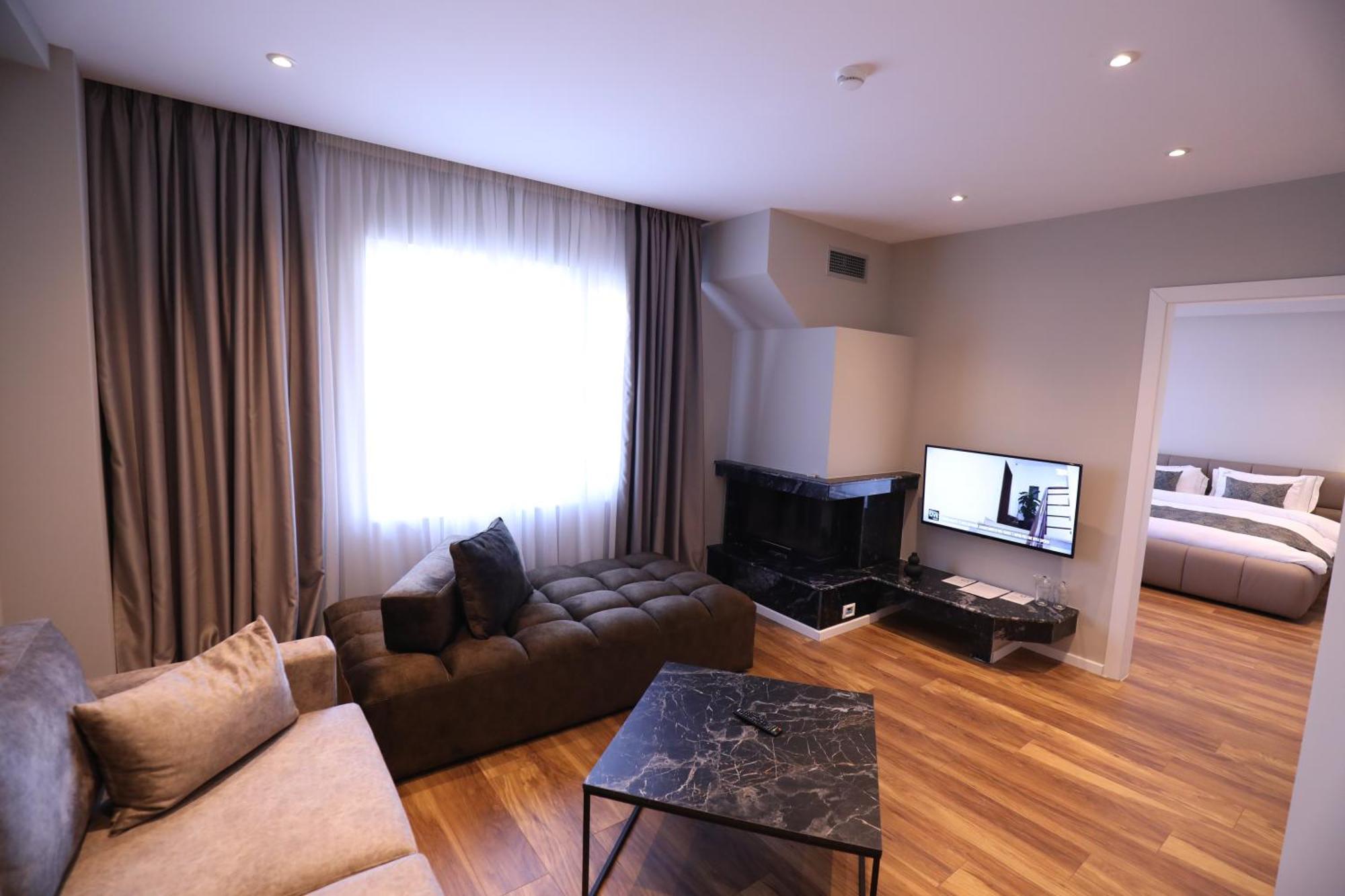 Dallga Suites Tushemisht Bagian luar foto